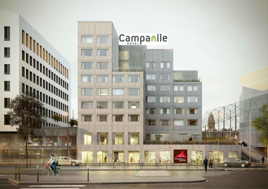 Hotel Campanile Metz Centre - Gare Exterior foto